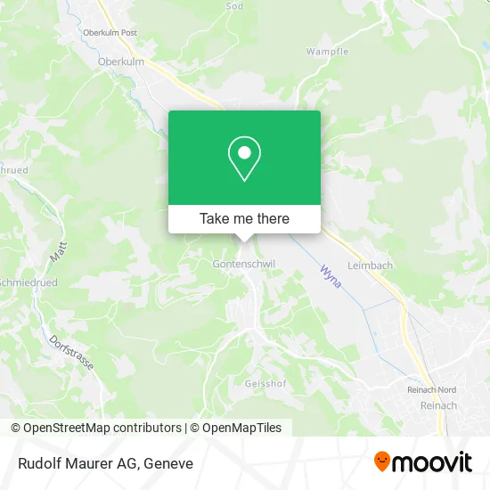 Rudolf Maurer AG map