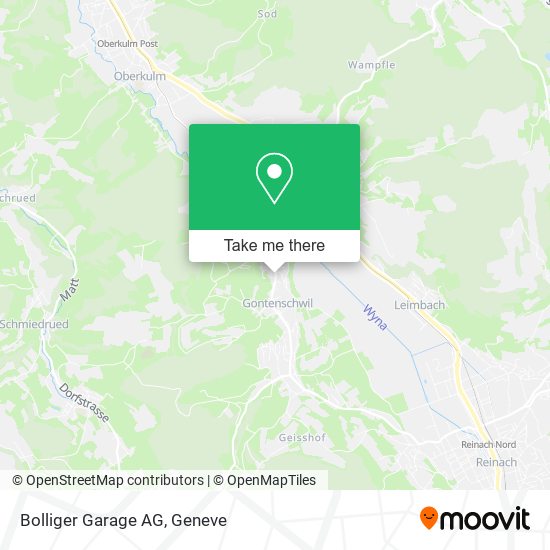 Bolliger Garage AG map