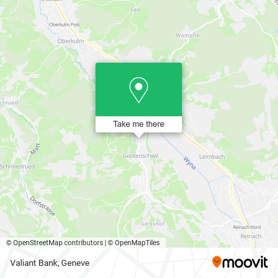 Valiant Bank map