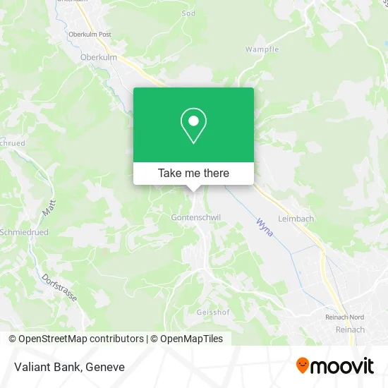 Valiant Bank map