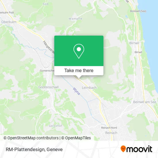 RM-Plattendesign map