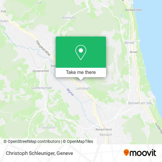 Christoph Schleuniger map