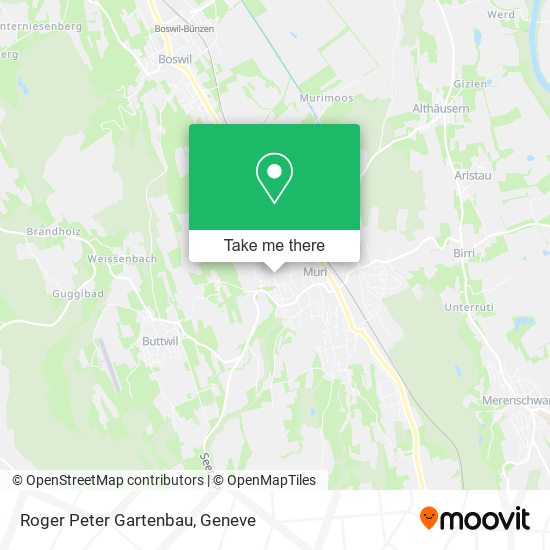 Roger Peter Gartenbau map