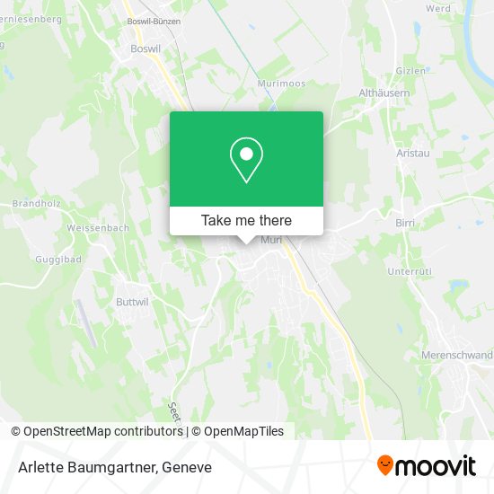 Arlette Baumgartner map