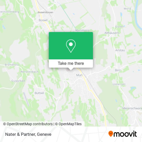 Nater & Partner map