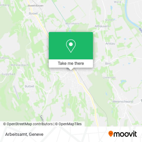 Arbeitsamt map