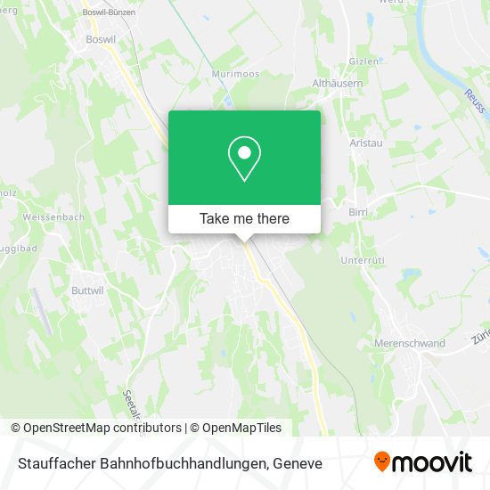 Stauffacher Bahnhofbuchhandlungen map