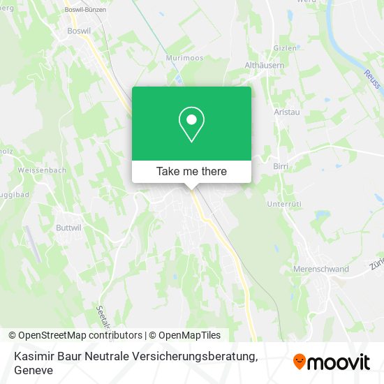 Kasimir Baur Neutrale Versicherungsberatung map