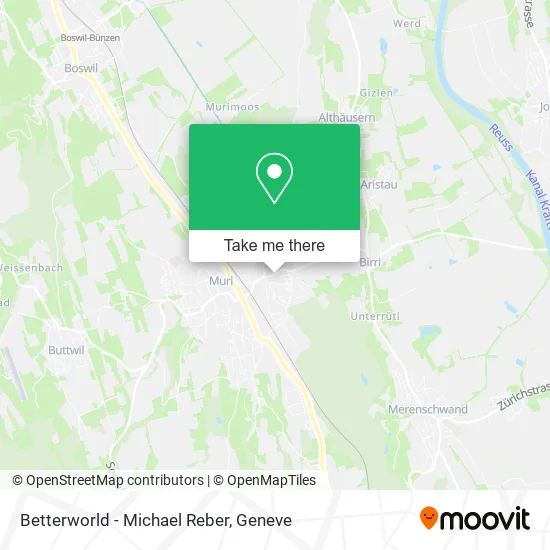 Betterworld - Michael Reber map
