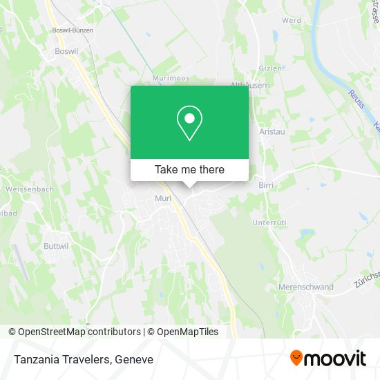 Tanzania Travelers map