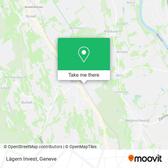 Lägern Invest map