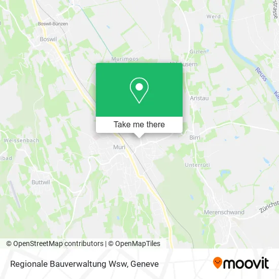 Regionale Bauverwaltung Wsw map