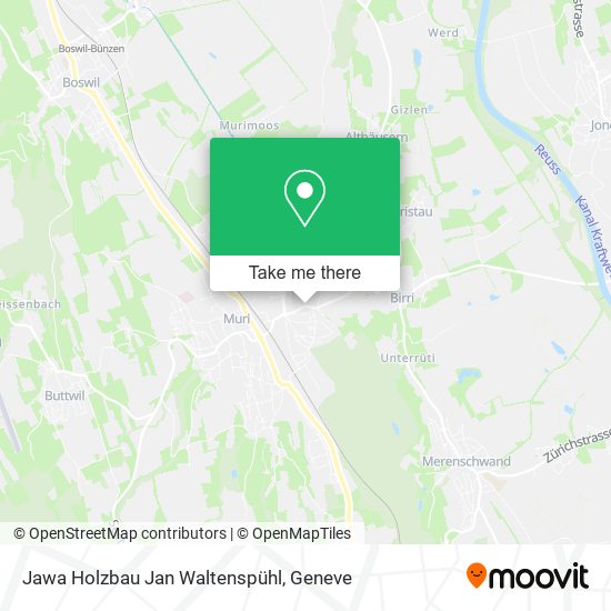 Jawa Holzbau Jan Waltenspühl map