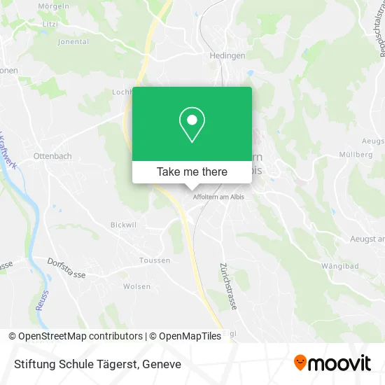 Stiftung Schule Tägerst map