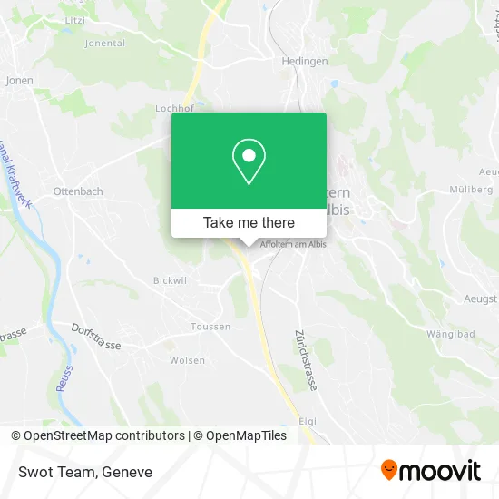Swot Team map