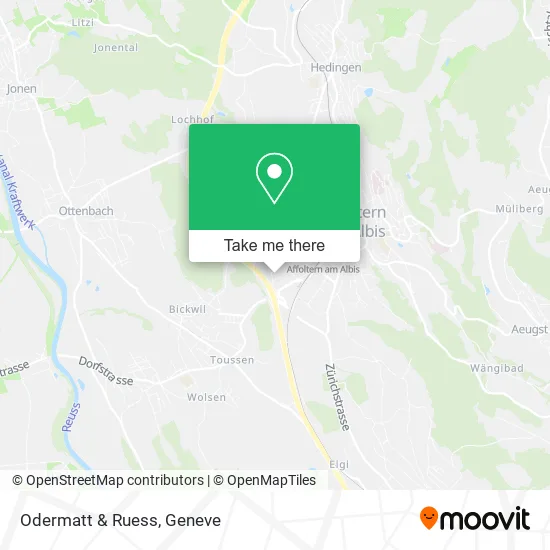 Odermatt & Ruess map