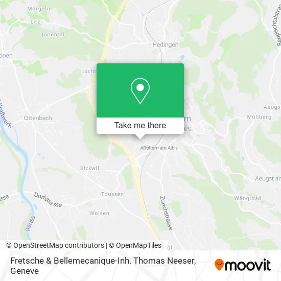 Fretsche & Bellemecanique-Inh. Thomas Neeser map