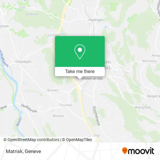 Matrisk plan