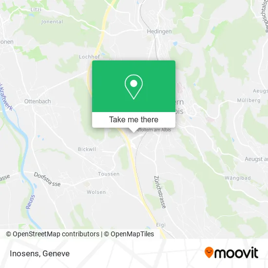 Inosens map