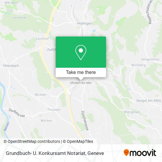 Grundbuch- U. Konkursamt Notariat map