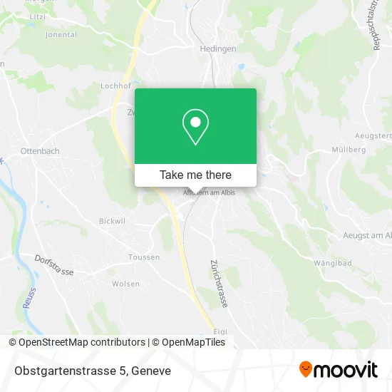 Obstgartenstrasse 5 map