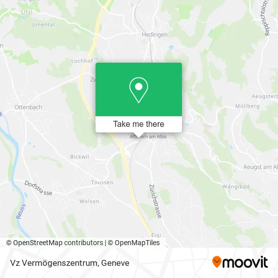 Vz Vermögenszentrum map