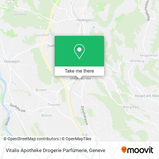 Vitalis Apotheke Drogerie Parfümerie map