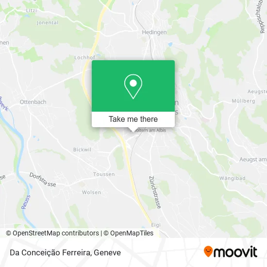 Da Conceição Ferreira map