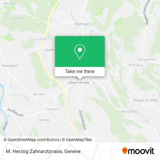 M. Herzog Zahnarztpraxis map