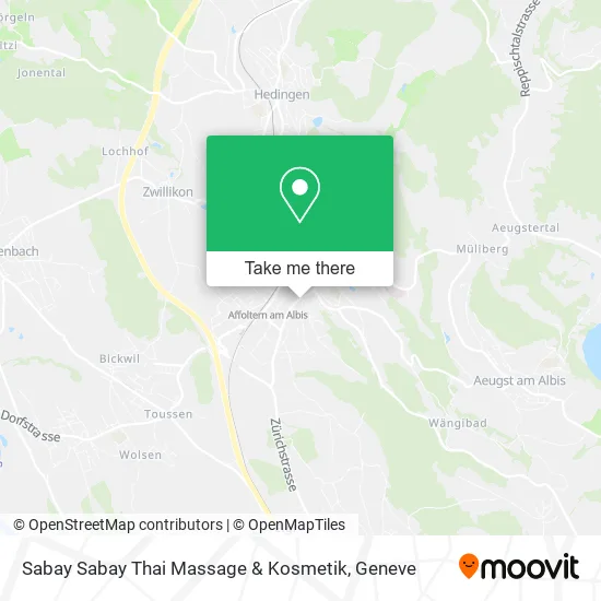 Sabay Sabay Thai Massage & Kosmetik map