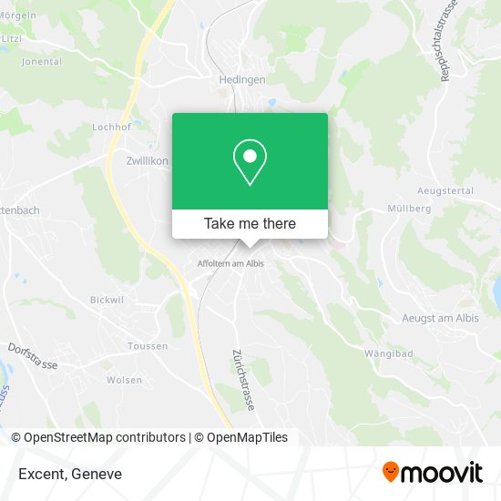 Excent map