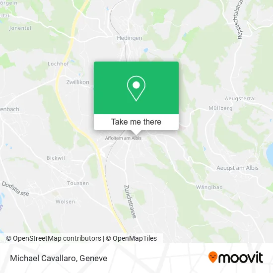 Michael Cavallaro map