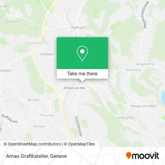 Amao Grafikatelier map