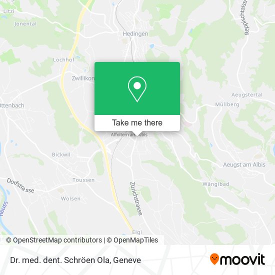 Dr. med. dent. Schröen Ola map