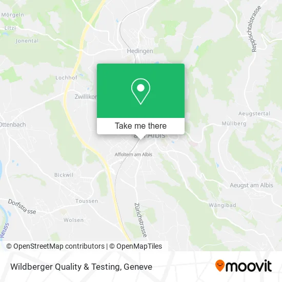 Wildberger Quality & Testing map