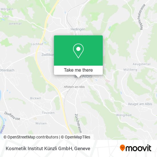 Kosmetik Institut Künzli GmbH map