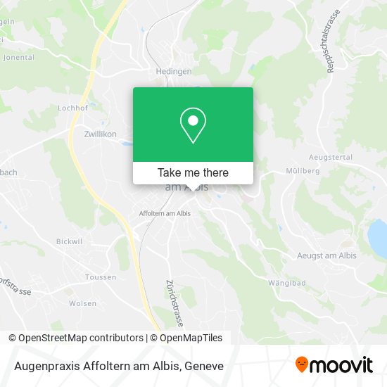 Augenpraxis Affoltern am Albis map