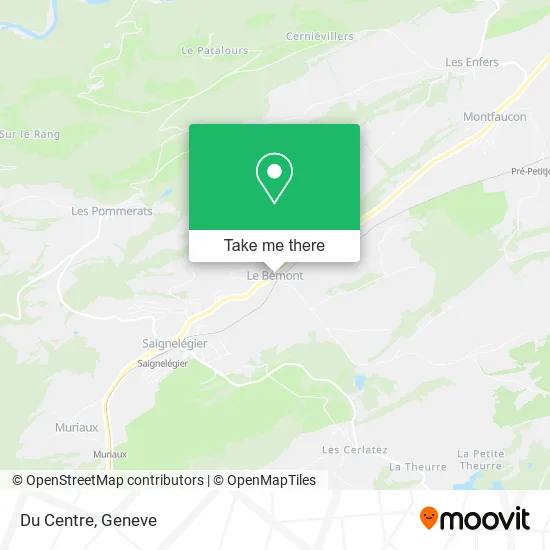 Du Centre map
