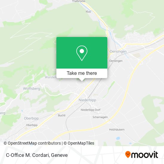 C-Office M. Cordari map