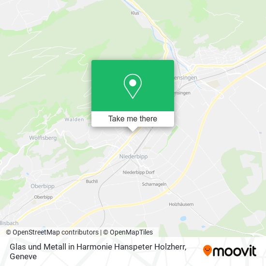 Glas und Metall in Harmonie Hanspeter Holzherr map