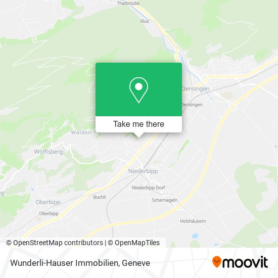 Wunderli-Hauser Immobilien map