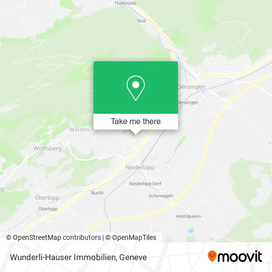 Wunderli-Hauser Immobilien map