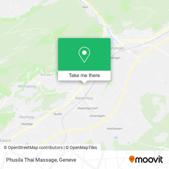 Phusila Thai Massage map