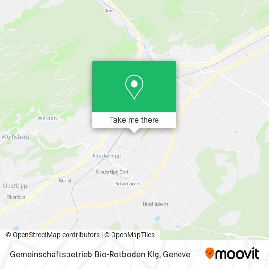 Gemeinschaftsbetrieb Bio-Rotboden Klg map