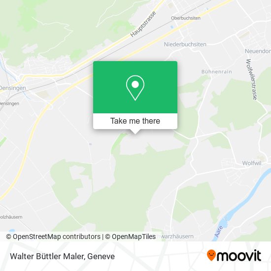 Walter Büttler Maler map