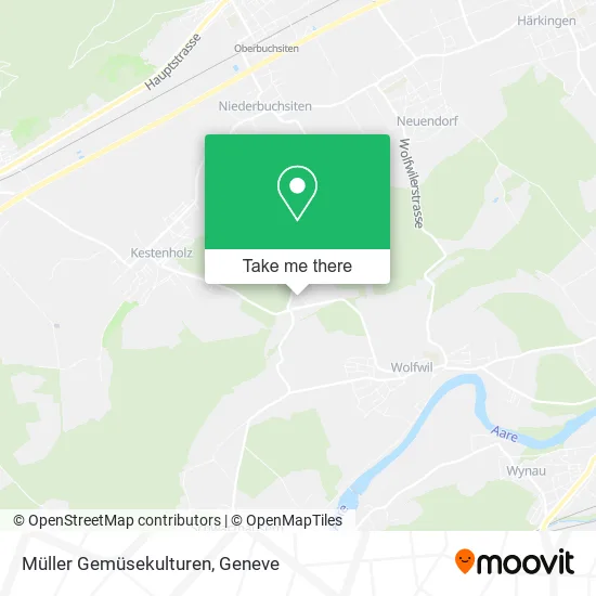 Müller Gemüsekulturen map