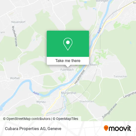 Cubara Properties AG map