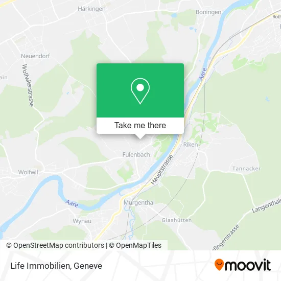 Life Immobilien map