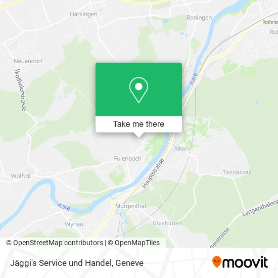 Jäggi's Service und Handel map