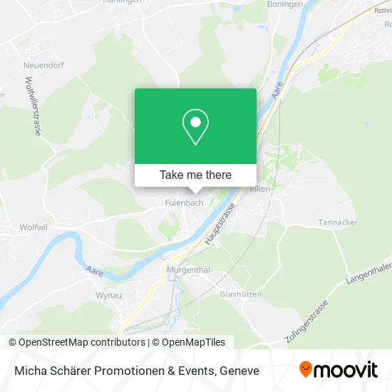 Micha Schärer Promotionen & Events map